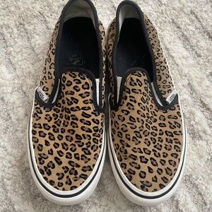 Slip on Vans Leopard Print Women’s 8.5